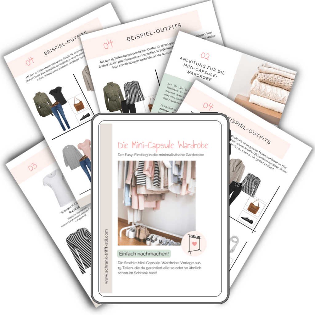 Mini Capsule Wardrobe Anleitung und Checkliste