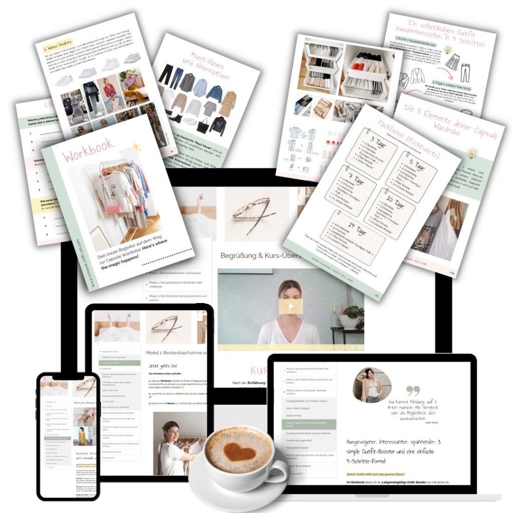 Capsule Wardrobe Kurs und Anleitung