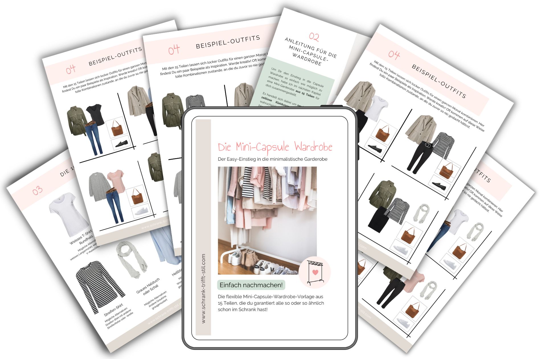 Mini Capsule Wardrobe Vorlage Mini Capsule Wardrobe Liste