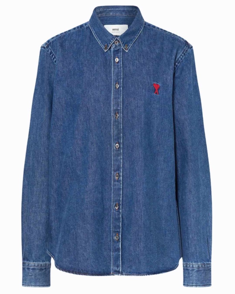 Jeansbluse